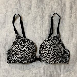 Victoria’s Secret Leopard Print Push Up Bra